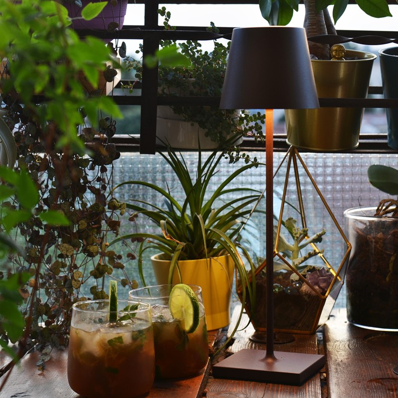 Lampada prêt à porter Poldina pro table corten di Zafferano - immagine 6