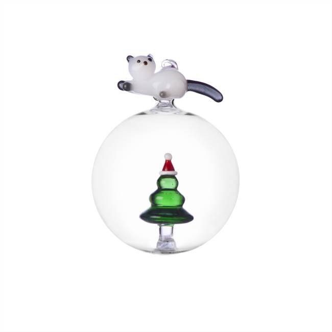 C1BD4A42A247044C46F8EA7F7FDE2051_8032397063179-Decorazione_Albero_di_Natale_Gatto_e_Albero_in_Vetro_Borosilicato_di_Ichendorf-Zanoletti-1 Decorazione Albero di Natale Gatto e Albero in Vetro Borosilicato di Ichendorf - immagine 1