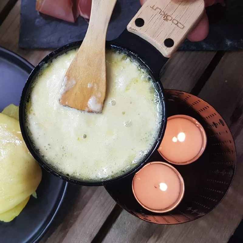 Set per 2 persone per Raclette a Lume di Cookut - immagine 3