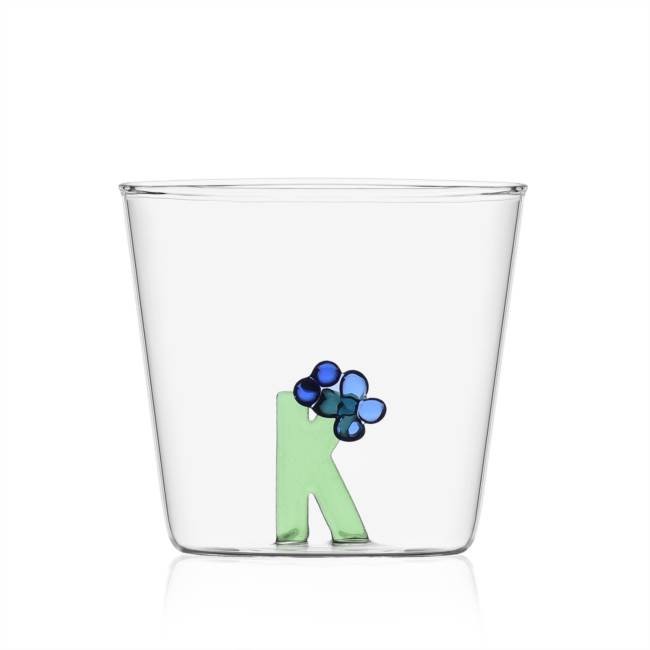 E0074E1650CE4CA822DF00D1C460C298_8032397048985-Tumbler_Greenwood_Alfaberto_Fiorito_K_di_Ichendorf-Zanoletti-1 Tumbler Greenwood Alfabeto Fiorito K di Ichendorf - immagine 1