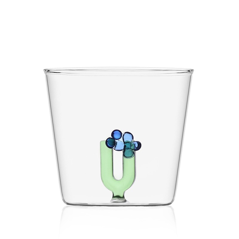 E4F3766D983D42C65A4516E3ADEBE481_09352180_GREENWOOD_Bloom_alphabet_tumbler_U Tumbler Greenwood Alfabeto Fiorito U di Ichendorf - immagine 1