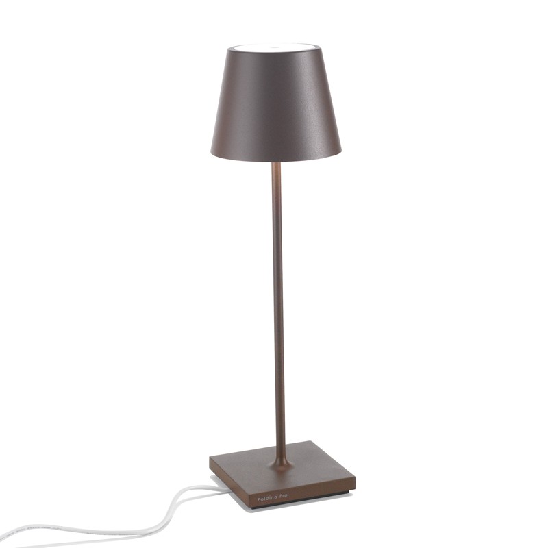 Lampada prêt à porter Poldina pro table corten di Zafferano - immagine 2