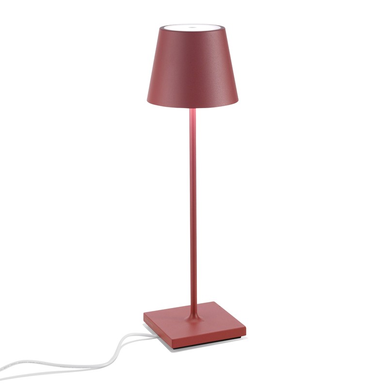 Lampada prêt à porter Poldina pro table rosso di Zafferano - immagine 2