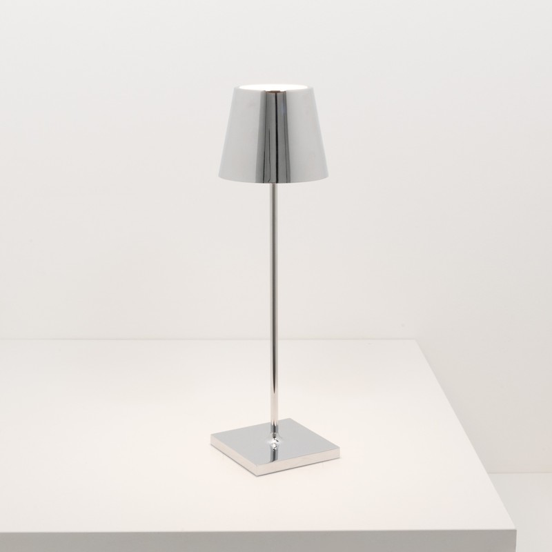 Lampada prêt à porter Poldina pro table argento di Zafferano - immagine 3