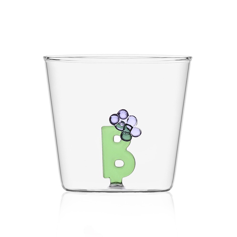 ED8882A80C0FDF66DBBE600DD87967F2_8032397048893-Tumbler_Greenwood_Alfabeto_Fiorito_B_di_Ichendorf-zanoletti Tumbler Greenwood Alfabeto Fiorito B di Ichendorf - immagine 1
