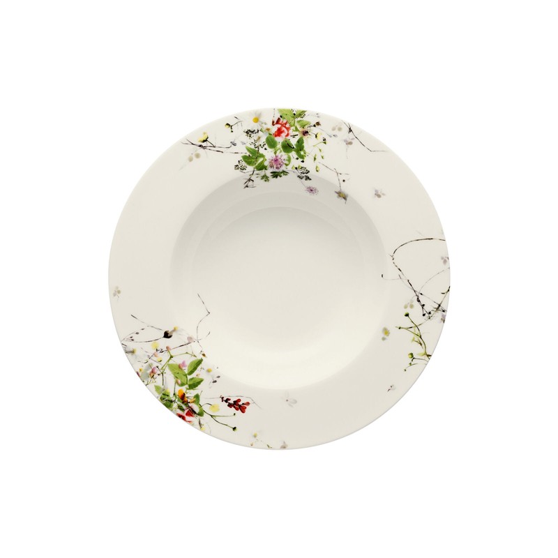 Piatto Fondo 23 cm linea Brilliance Fleur Sauvages di Rosenthal - immagine 1