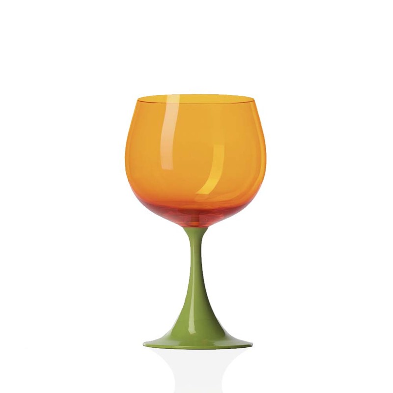 F00F23A3D20B5ED1C4CDE5B16CFBBD0E_800000009010-Calice_Borgogna_Pisello_Arancio_in_Vetro_di_Murano_di_NasonMoretti-zanoletti-1 Calice Borgogna Pisello Arancio in Vetro di Murano di NasonMoretti - immagine 1