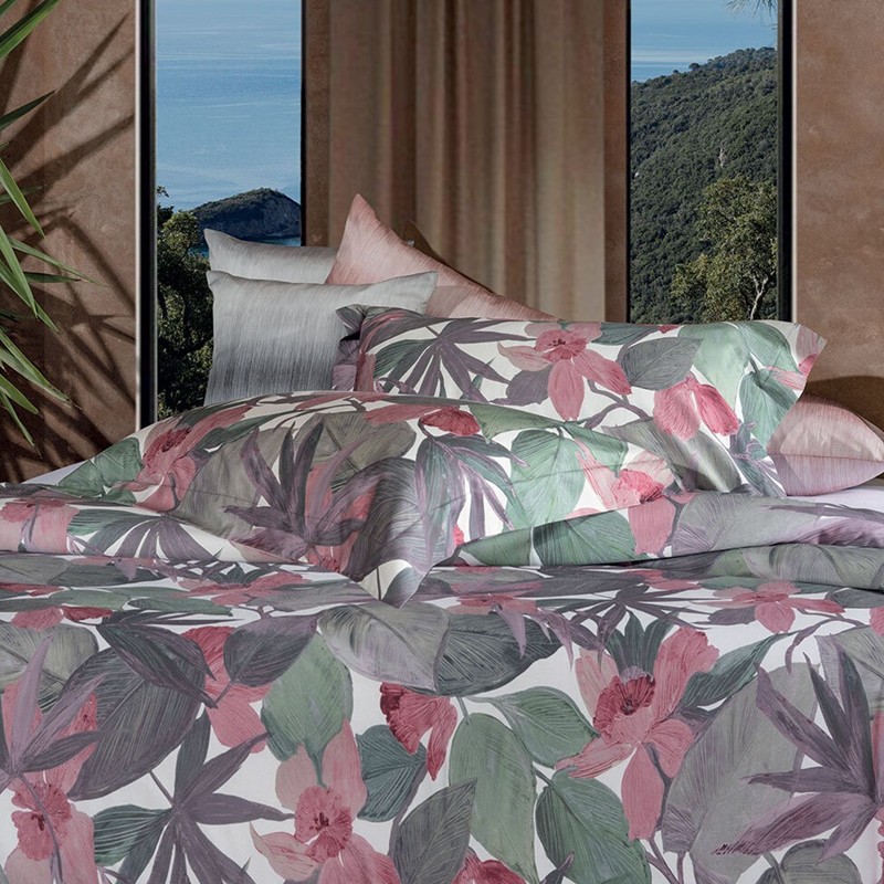 F957B27C4D06132FDB86071DAF1647B5_8021564505208-Completo_Copripiumino_Matrimoniale_Kailua_Tropici_di_Dondi_Home-Zanoletti-1 Completo Copripiumino Matrimoniale Kailua Tropici di Dondi Home - immagine 1