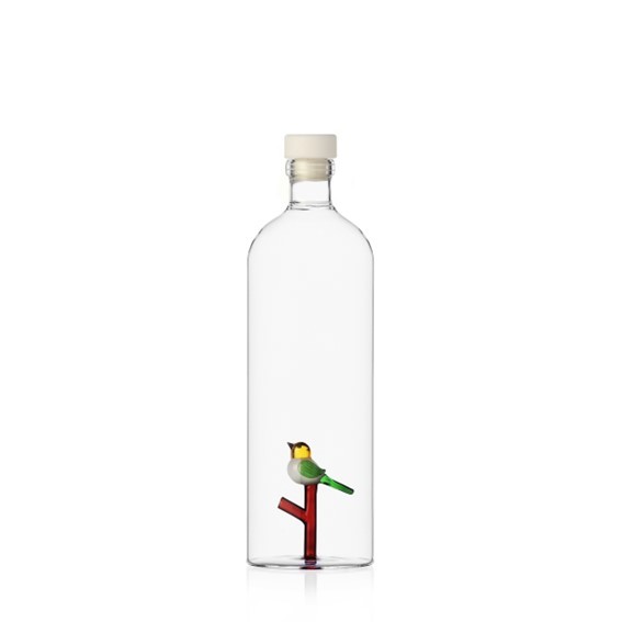 21F91A8B689ED989684CDB967F683AFB_8032397047926-Bottiglia_Uccellino_in_Vetro_borosilicato_e_Soffiato_Animal_Farm_di_Ichendorf-zanoletti-1 Bottiglia Uccellino in Vetro borosilicato e Soffiato Animal Farm di Ichendorf - immagine 1
