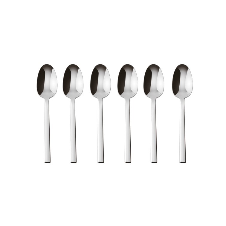 C9F4E359843163B44A67C998FF40B561_8014808517419-SERVIZIO_6_CUCCHIAINI_NEUTRA_DI_SAMBOINET-ZANOLETTI Set 6 Cucchiaini acciaio inox linea Neutra di Sambonet - immagine 1