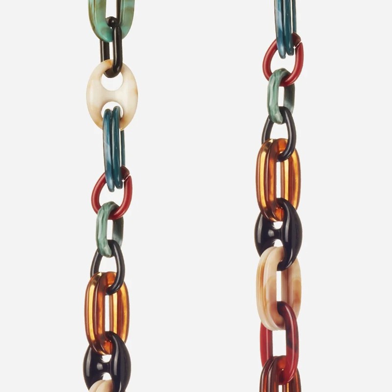Tracolla per telefono Ambre Multicolor 120 cm di La Coque Francaise - immagine 2