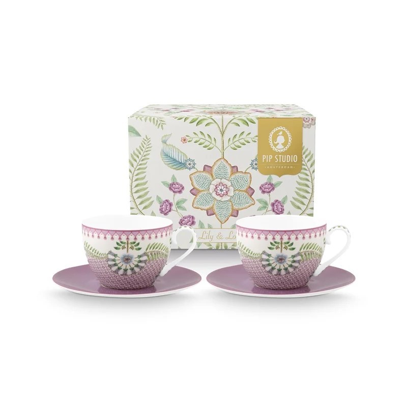 9FB0A6AD4F9473D5FF2C74DFABA3AB42_8720874271628-Coppia_di_Tazze_da_Th__linea_Lily__Lotus_di_PIP_Studio-zanoletti-1 Coppia di Tazze da Thè linea Lily & Lotus di PIP Studio - immagine 1