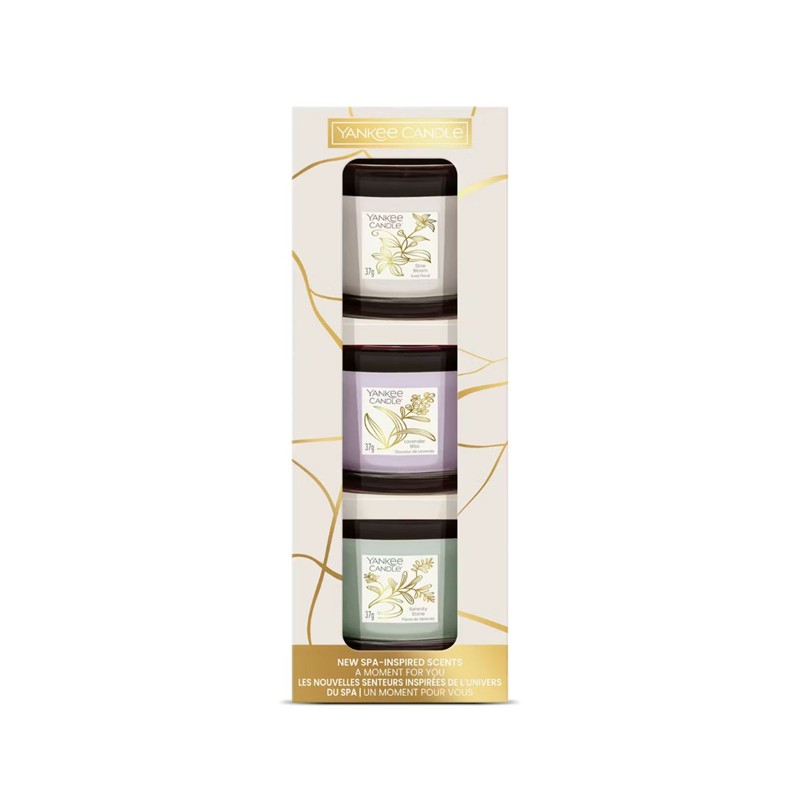 E7F793C2317996C8C8D4D39D6F211F72_5038581186467-Set-Little-Luxuries-3-candele-Mini-di-Yankee-Candle-Zanoletti-1 Set Little Luxuries 3 Candele Mini di Yankee Candle - immagine 1