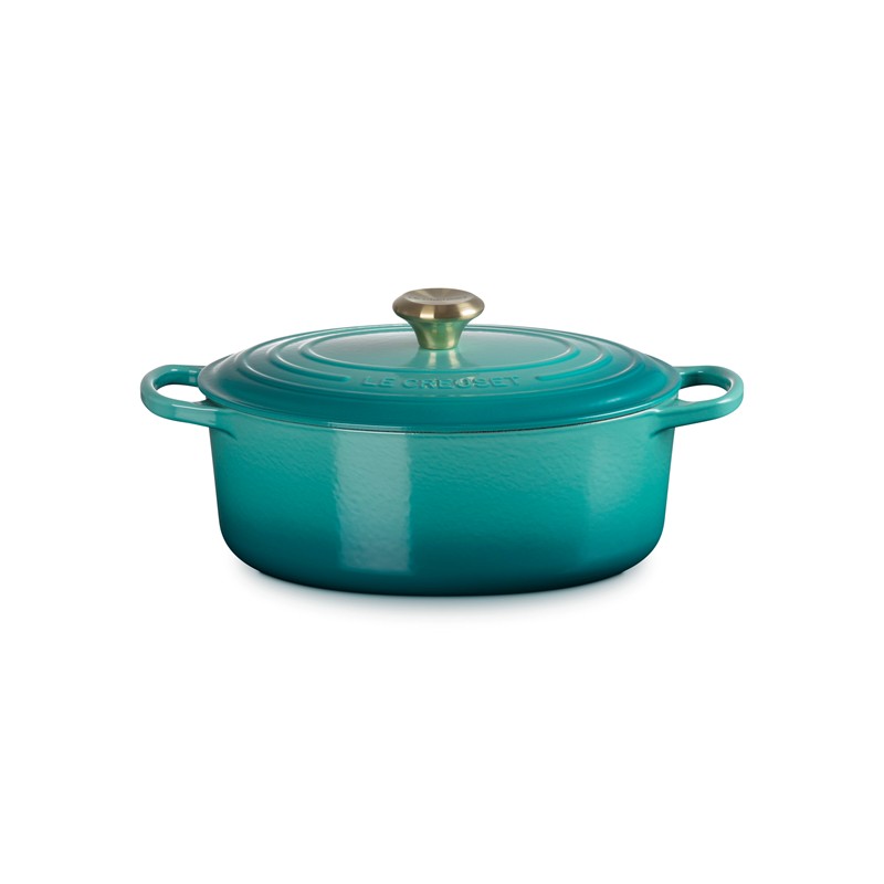 086FF606FE30B04AF9CFE63B62B32C91_0024147348580-La-Cocotte-Ovale-Evolution-29-cm-Riviera-in-Ghisa-di-Le-Creuset-Zanoletti-1 La Cocotte Ovale Evolution 29 cm Riviera in Ghisa di Le Creuset - immagine 1