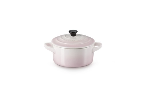 16C15D0CABE7247233CD2E1350EAA845_0843251155583-Mini-Cocotte-Rotonda-10-cm-Shell-Pink-in-Gres-Vetrificato-di-Le-Creuset-Zanoletti-1 Mini Cocotte Rotonda 10 cm Shell Pink in Gres Vetrificato di Le Creuset - immagine 1