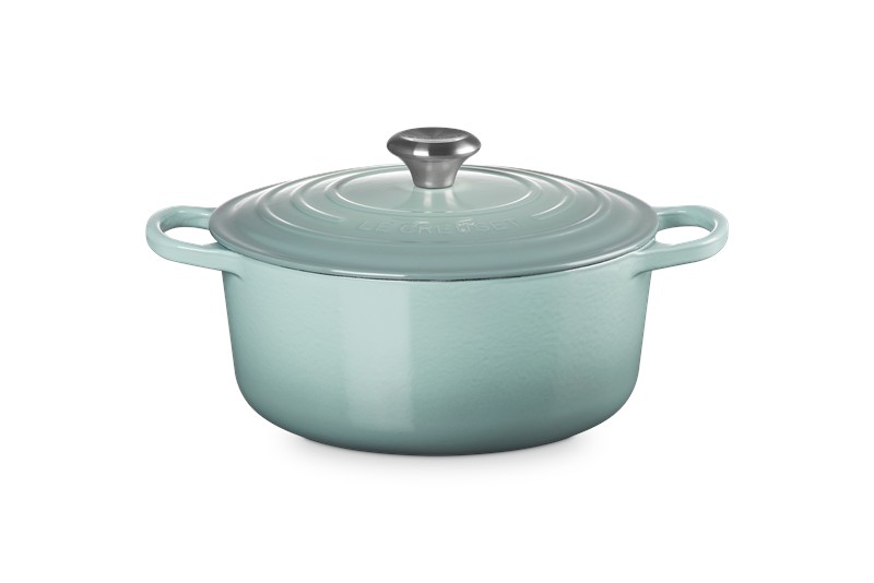 46B2AF4F11C0505DA591A6385609A7A3_024147304326-La-Cocotte-Rotonda-Evolution-26-cm-Sea-Salt-in-Ghisa-di-Le-Creuset-Zanoletti-1 La Cocotte Rotonda Evolution 26 cm Sea Salt in Ghisa di Le Creuset - immagine 1