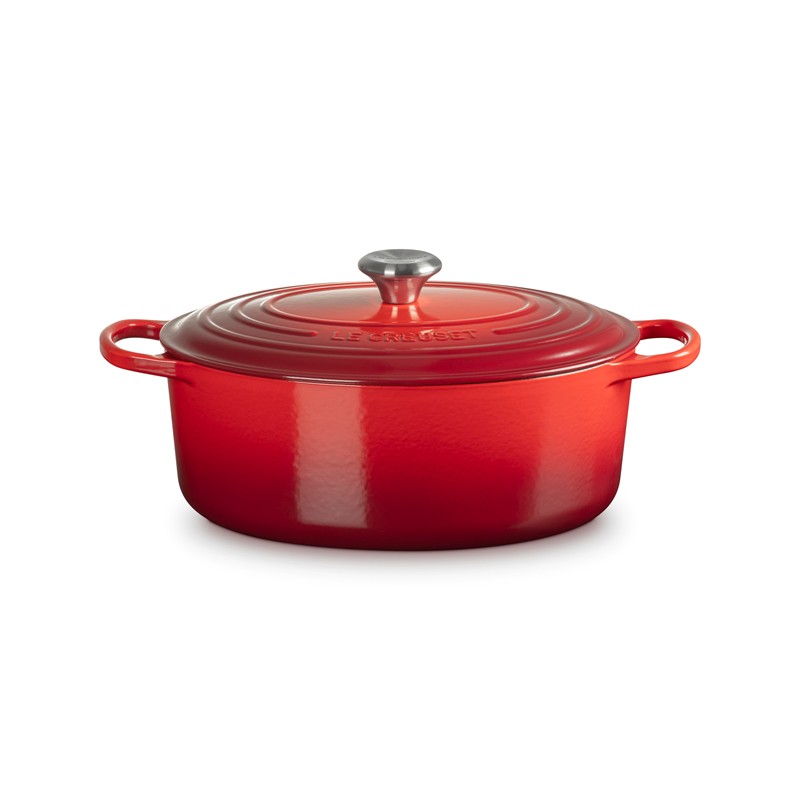 AD831A94A7BFC5D4D018D3F6A6C74889_024147263166-La-Cocotte-Ovale-Evolution-31-cm-Ciliegia-in-Ghisa-di-Le-Creuset-Zanoletti-1 La Cocotte Ovale Evolution 31 cm Ciliegia in Ghisa di Le Creuset - immagine 1