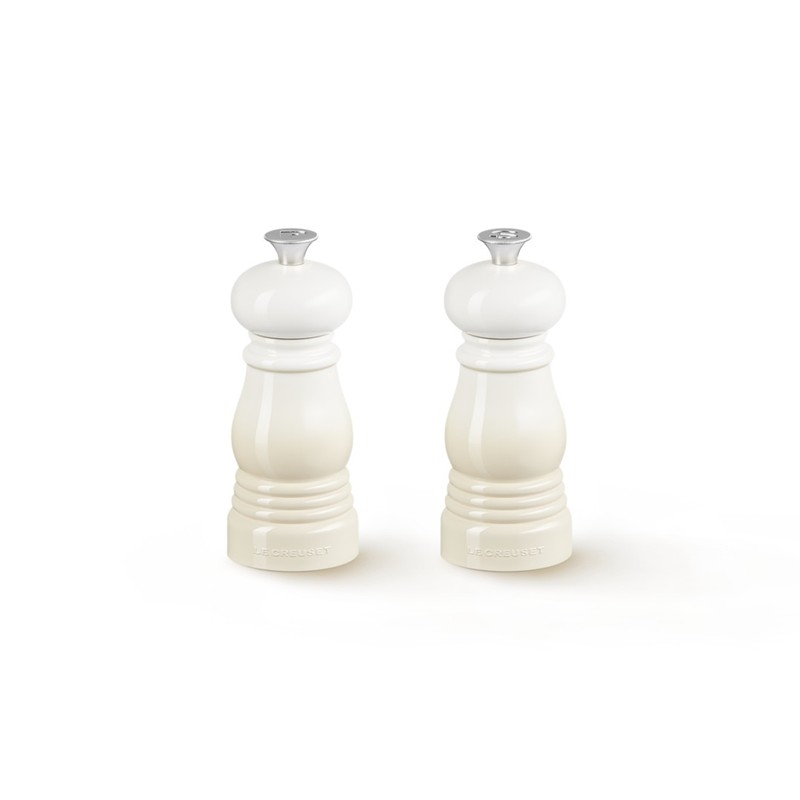 E4C273CFEC17340D6BC8E41766F2FAB1_0630870290524-Set-2-mini-macina-sale-e-pepe-Meringa-di-Le-Creuset-Zanoletti-1 Set 2 mini macina sale e pepe Meringa di Le Creuset - immagine 1