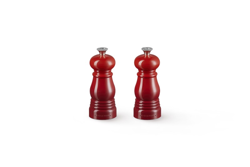 FAE6CC494B79099464BB2DB58D85E03D_0630870165617-Set-2-mini-macina-sale-e-pepe-Ciliegia-di-Le-Creuset-Zanoletti-1 Set 2 mini macina sale e pepe Ciliegia di Le Creuset - immagine 1