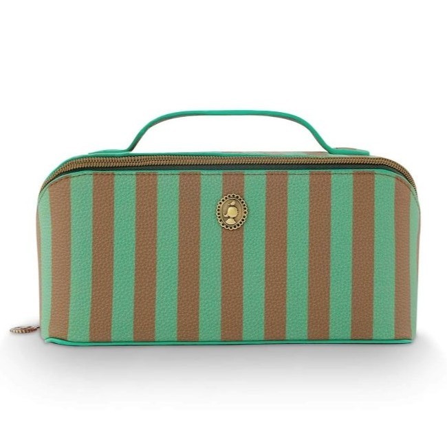 E1D8086DF93CDAB682C2AA0B89A2C3E2_8721009941041-Trousse-Cyrille-a-Righe-Verdi-di-Pip-Studio-Zanoletti-1 Trousse Cyrille a Righe Verdi di Pip Studio - immagine 1