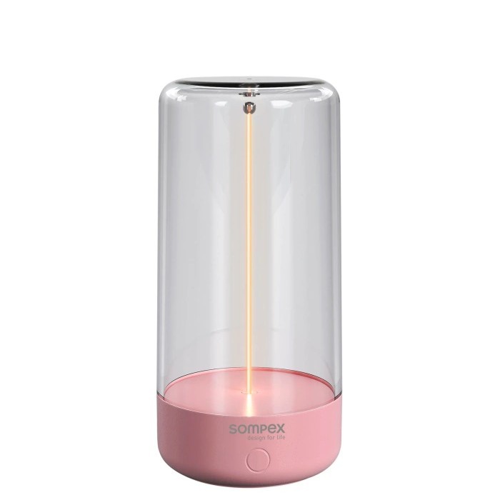 023B1123480B159E069F3E5373046C11_4029599115090-Lampada-da-tavolo-Pulse-Rosa-di-Sompex-Zanoletti-1 Lampada da Tavolo Ricaricabile Pulse Rosa di Sompex - immagine 1