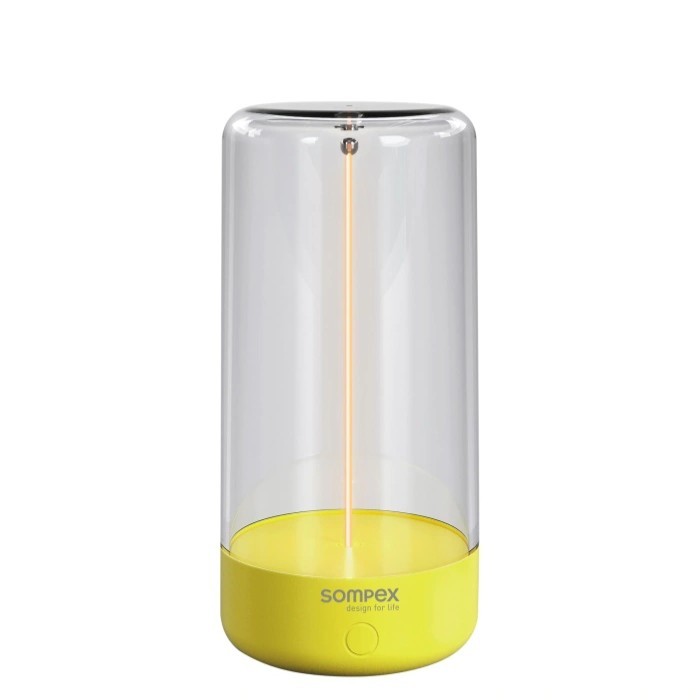 A2DCFE341D47D1ADFA56B351DDFCF85C_4029599114178-Lampada-da-Tavolo-Pulse-Giallo-Neon-di-Sompex-Zanoletti-1 Lampada da Tavolo Ricaricabile Pulse Giallo Neon di Sompex - immagine 1