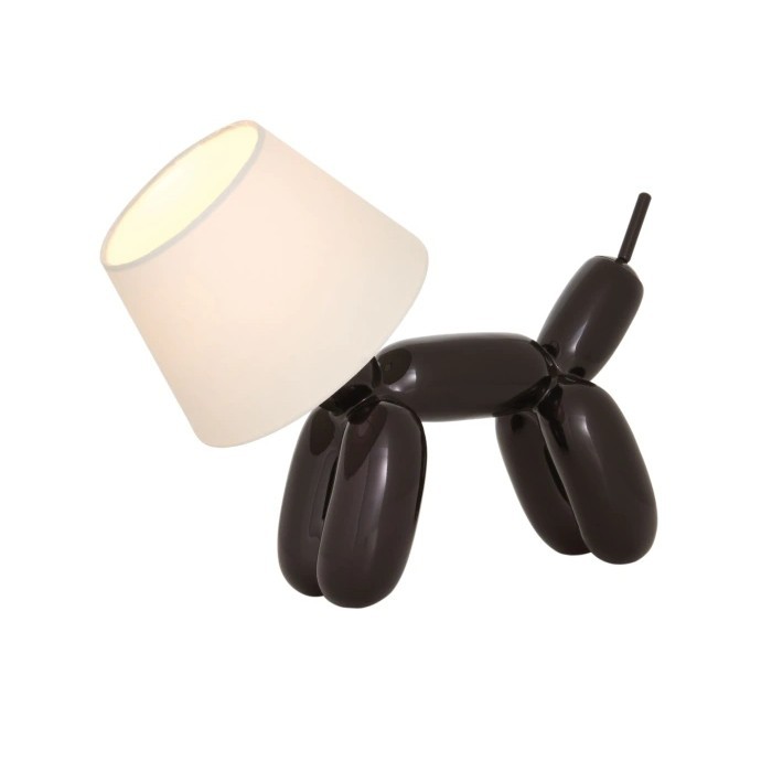 B5F180AF262C326FC3CBBBAA68E433F5_4029599043669-Lampada-da-Tavolo-Doggy-Nera-di-Sompex-Zanoletti-1 Lampada da Tavolo Doggy Nera di Sompex - immagine 1