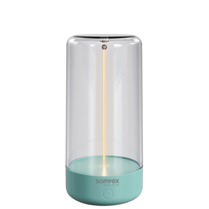 E1D2D78A0EDA05C9CE09C86EC70CA871_4029599115083-Lampada-da-Tavolo-Pulse-Turchese-di-Sompex-Zanoletti-1 Lampada da Tavolo Ricaricabile Pulse Turchese di Sompex - immagine 1