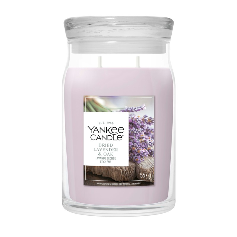 05EFBF04174639E9CB5EC95BA317BFAE_5038581180915-Giara-Grande-Signature-Lavanda-Essicata-e-Quercia-di-Yankee-Candle-Zanoletti-1 Giara Grande Signature Lavanda Essicata e Quercia di Yankee Candle - immagine 1