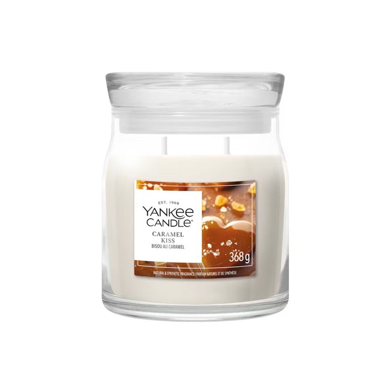 3E1B6E9F7A0DED349EE942EE7D35356E_5038581190426-Giara-Media-Signature-Caramel-Kiss-di-Yankee-Candle-Zanoletti-1 Giara Grande Signature Caramel Kiss di Yankee Candle - immagine 1