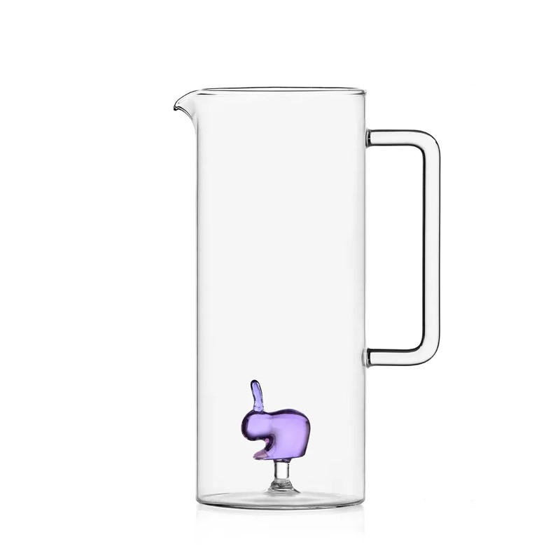 80BD036CDB7EBE77F4B74DED138AB8DD_8032397076452-Brocca-Rabbit-Qeeboo-di-Ichendorf-Milano-Zanoletti-1 Brocca Rabbit Qeeboo in Vetro Borosilicato di Ichendorf Milano - immagine 1