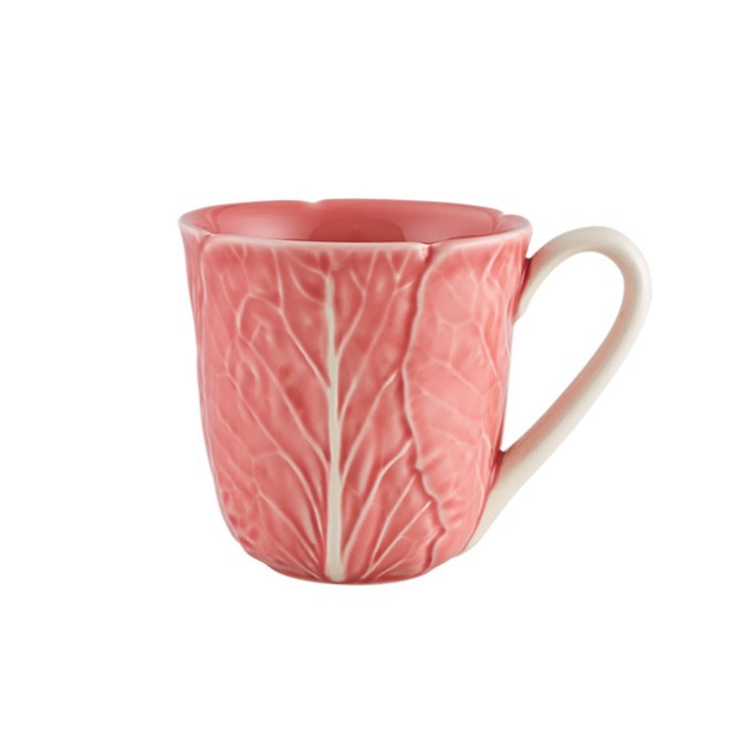93219B0547C4AD7BE7DA1D2393BFC4B6_5600413637852-Mug-Cabbage-Rosa-di-Bordallo-Zanoletti-1 Mug Cabbage Rosa di Bordallo Pinheiro - immagine 1