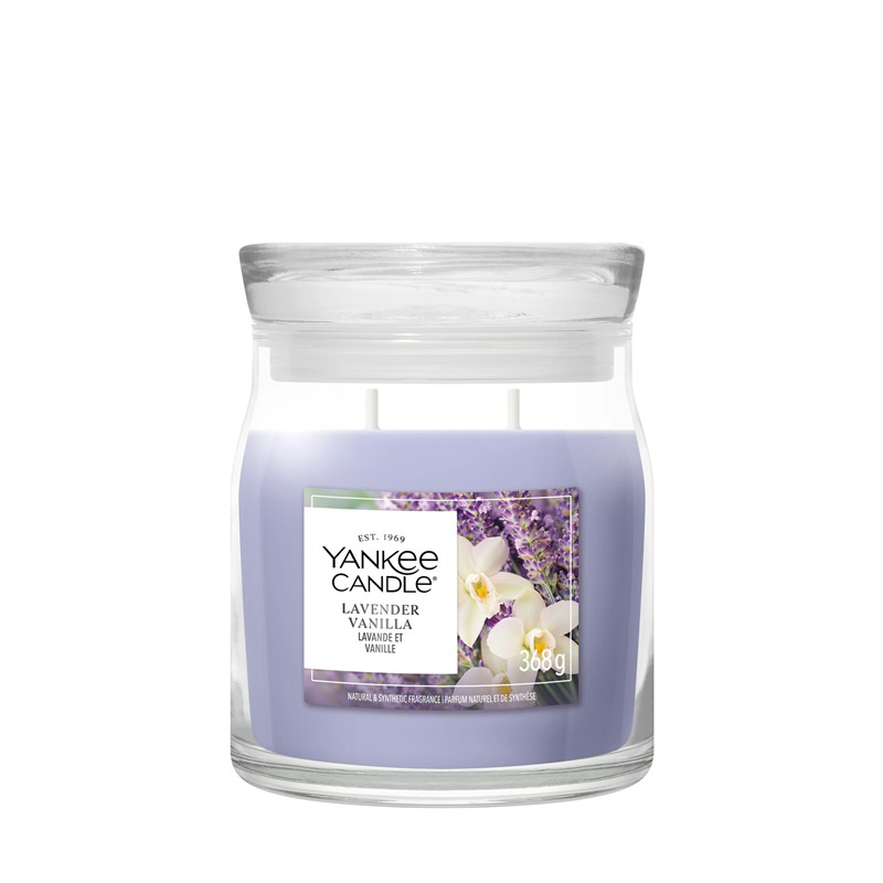 BC699909DC98A523BC21150FAF56C712_5038581190389-Giara-Media-Signature-Lavanda-e-Vaniglia-di-Yankee-Candle-Zanoletti-1 Giara Grande Signature Lavanda e Vanigli di Yankee Candle - immagine 1