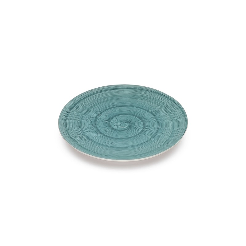 0B11F03A7F2A8F3C057616F6B549DA1B_8028460985080-Set-6-Pezzi-Piatto-Piano-Petrolio-in-Ceramica-di-Memento-Zanoletti-1 Set 6 Pezzi Piatti Dessert Petrolio in Ceramica di Memento - immagine 1