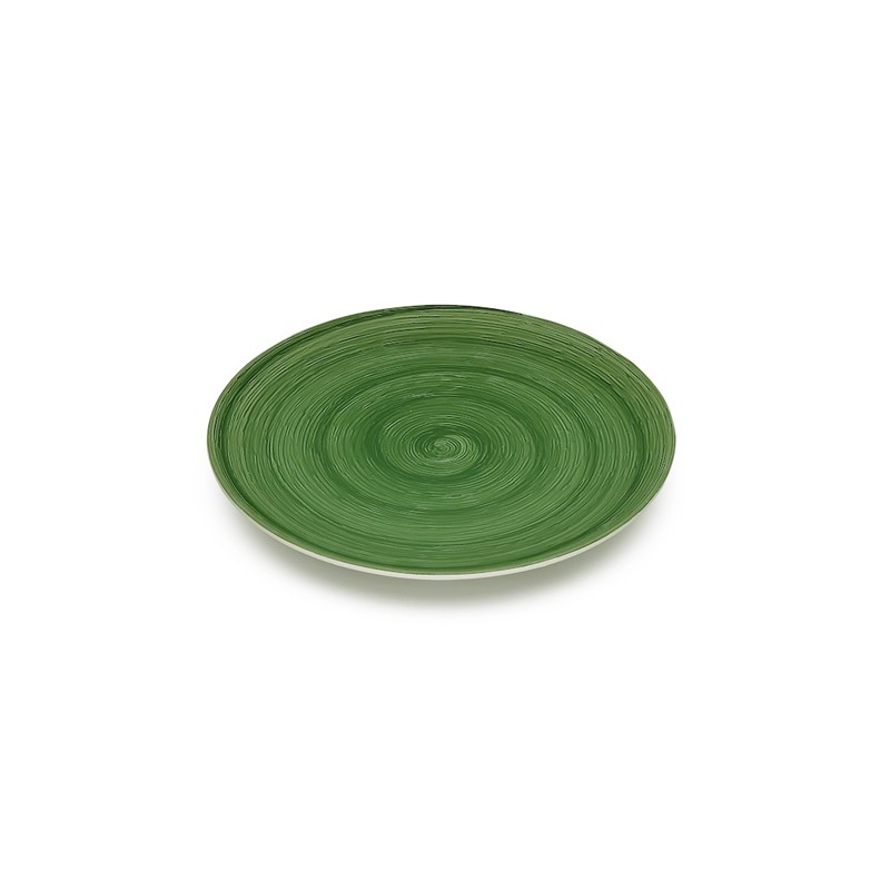 4B2189288059A55C97129BEF937D1870_8028460984991-Set-6-Pezzi-Piatto-Piano-Smeraldo-in-Ceramica-di-Memento-Zanoletti-1 Set 6 Pezzi Piatti Dessert Smeraldo in Ceramica di Memento - immagine 1