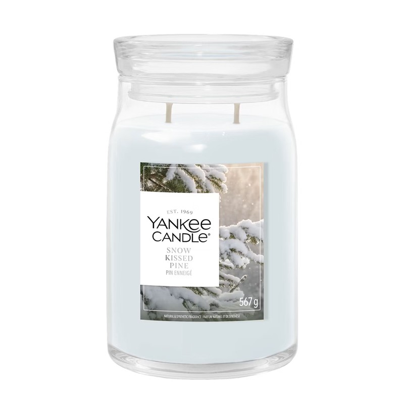 097E8D854A4698BC83CB2723900E955F_5038581191799-Giara-Grande-Signature-Snow-Kissed-Pine-di-Yankee-Candle-Zanoletti-1 Giara Grande Signature Snow Kissed Pine di Yankee Candle - immagine 1