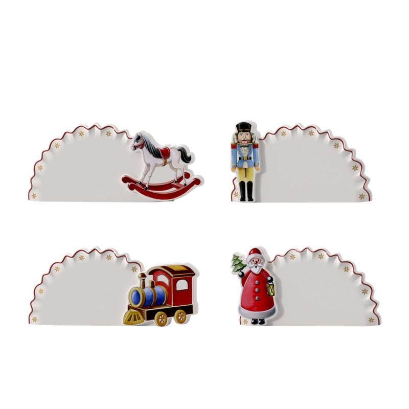 15583E964C5AA1A94EB7B81FA0DBF6BF_4003686461116-Set-4-Segnaposto-Toys-Delight-di-Villeroy-boch-Zanoletti-1 Set 4 Segnaposto Toy's Delight di Villeroy & Boch - immagine 1