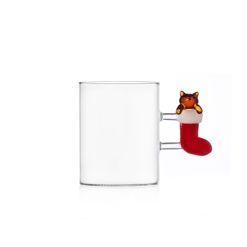 95CF464F2CD0B5ED34CE10F90CE6499F_8032397075349-Mug-Tabby-Cat-Christmas-Edition-in-Vetro-Borosilicato-di-Ichendorf-Milano-Zanoletti-1 Mug Tabby Cat Christmas Edition in Vetro Borosilicato di Ichendorf Milano - immagine 1