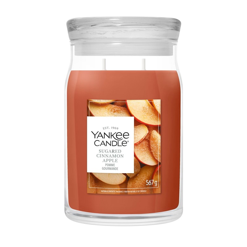 3DEC5CEA3377CFE6B13C997AA7FED7CF_5038581180717-Giara-Grande-Signature-Sugared-Cinnamon-Aplle-di-Yankee-Candle-Zanoletti-1 Giara Grande Signature Sugared Cinnamon Apple di Yankee Candle - immagine 1